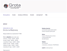Tablet Screenshot of cwgrota.pl